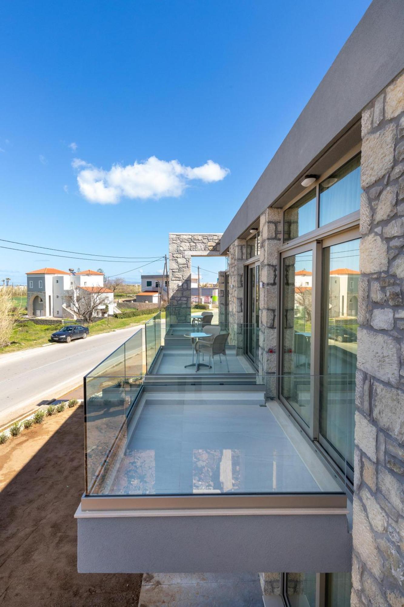 Achatis Apartments With Sea View Kolimvári Kültér fotó