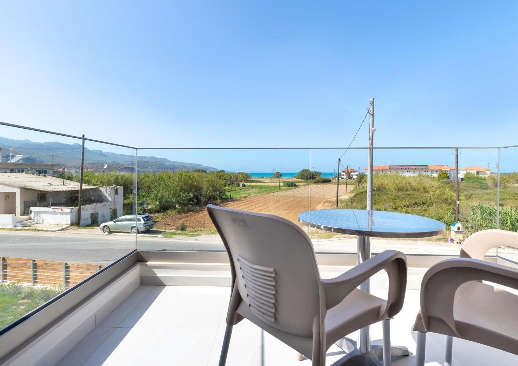 Achatis Apartments With Sea View Kolimvári Kültér fotó