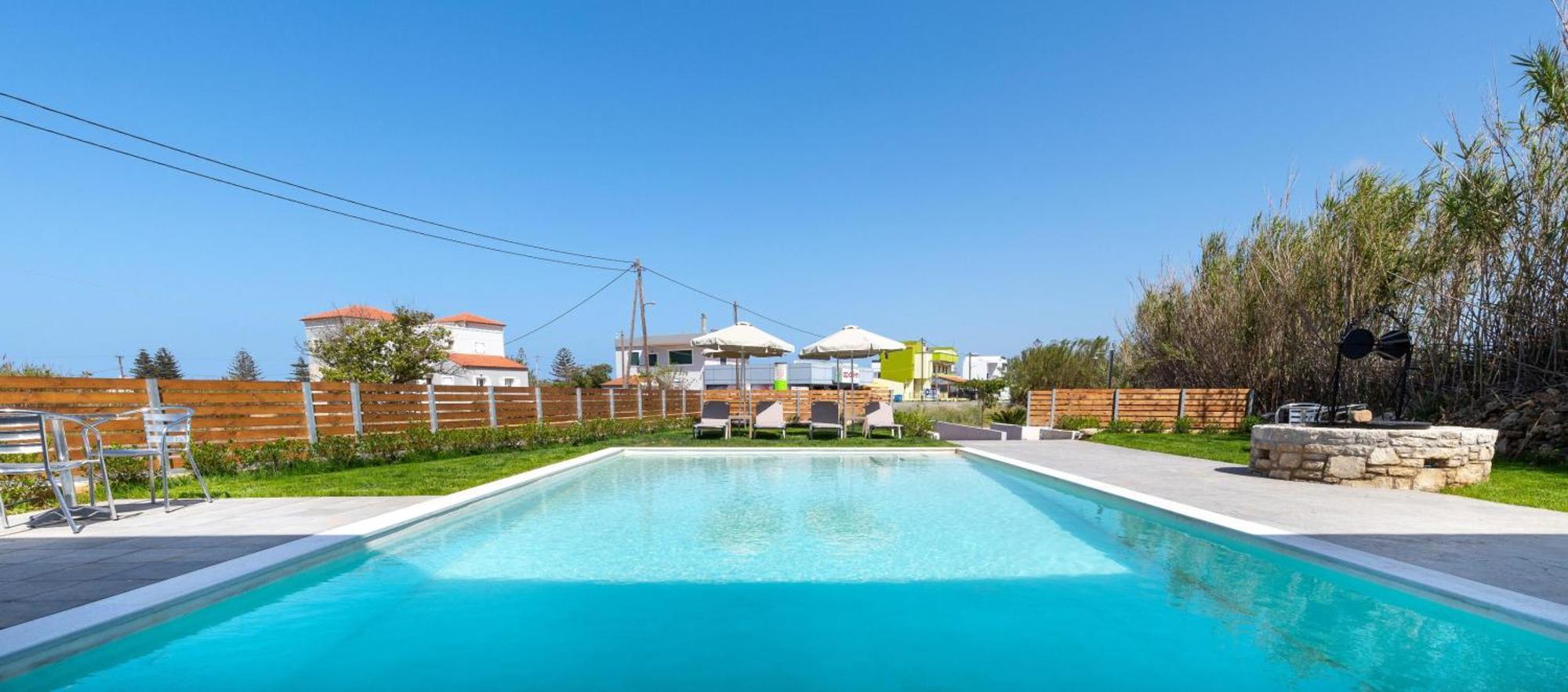 Achatis Apartments With Sea View Kolimvári Kültér fotó