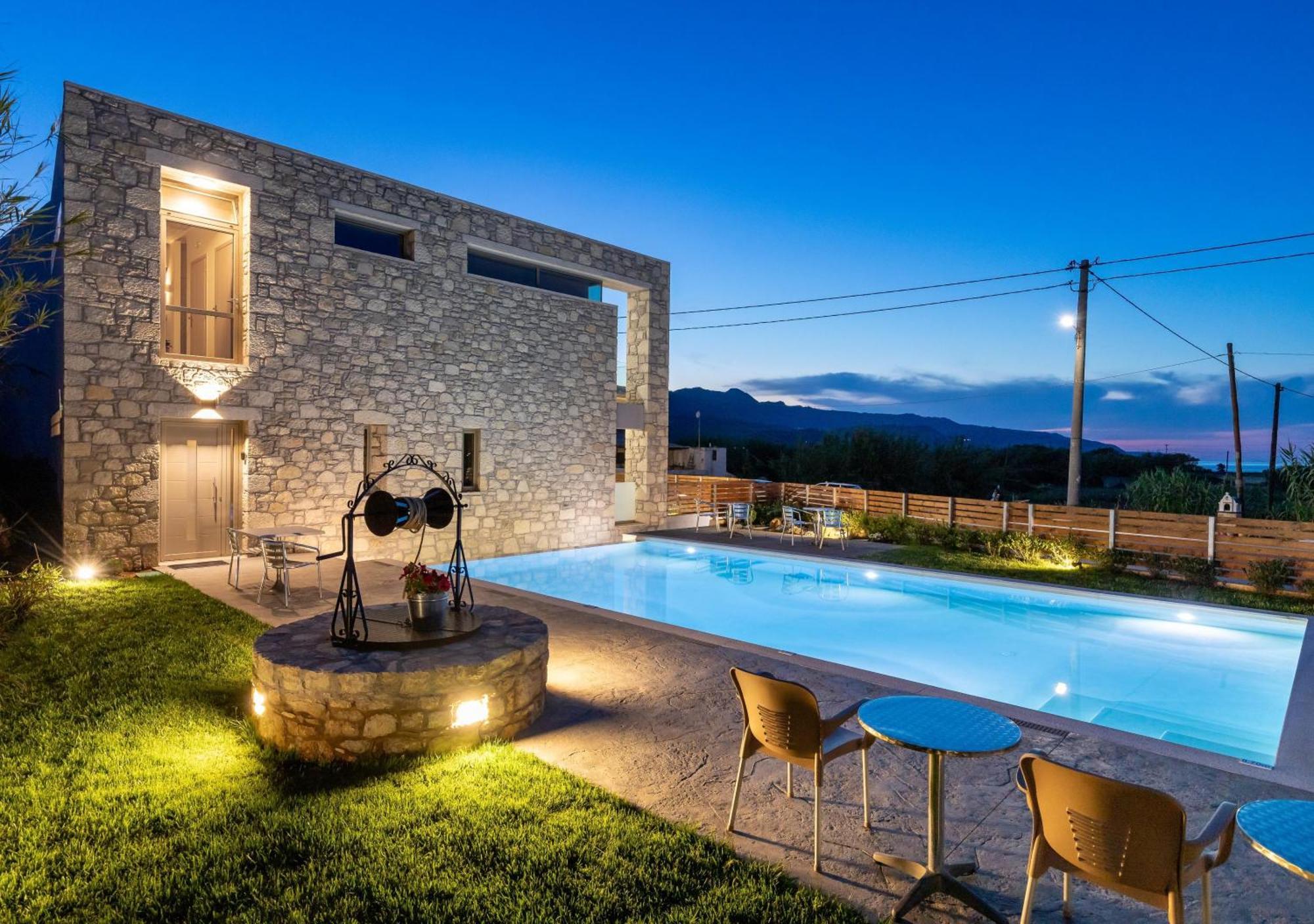 Achatis Apartments With Sea View Kolimvári Kültér fotó